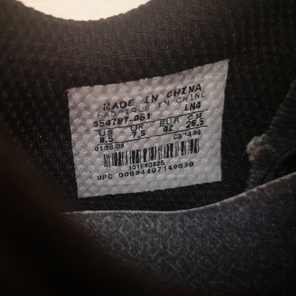 Nike Free Men's Size 8.5 Running Black & White (Sparq) Sneakers - Picture 8 of 8